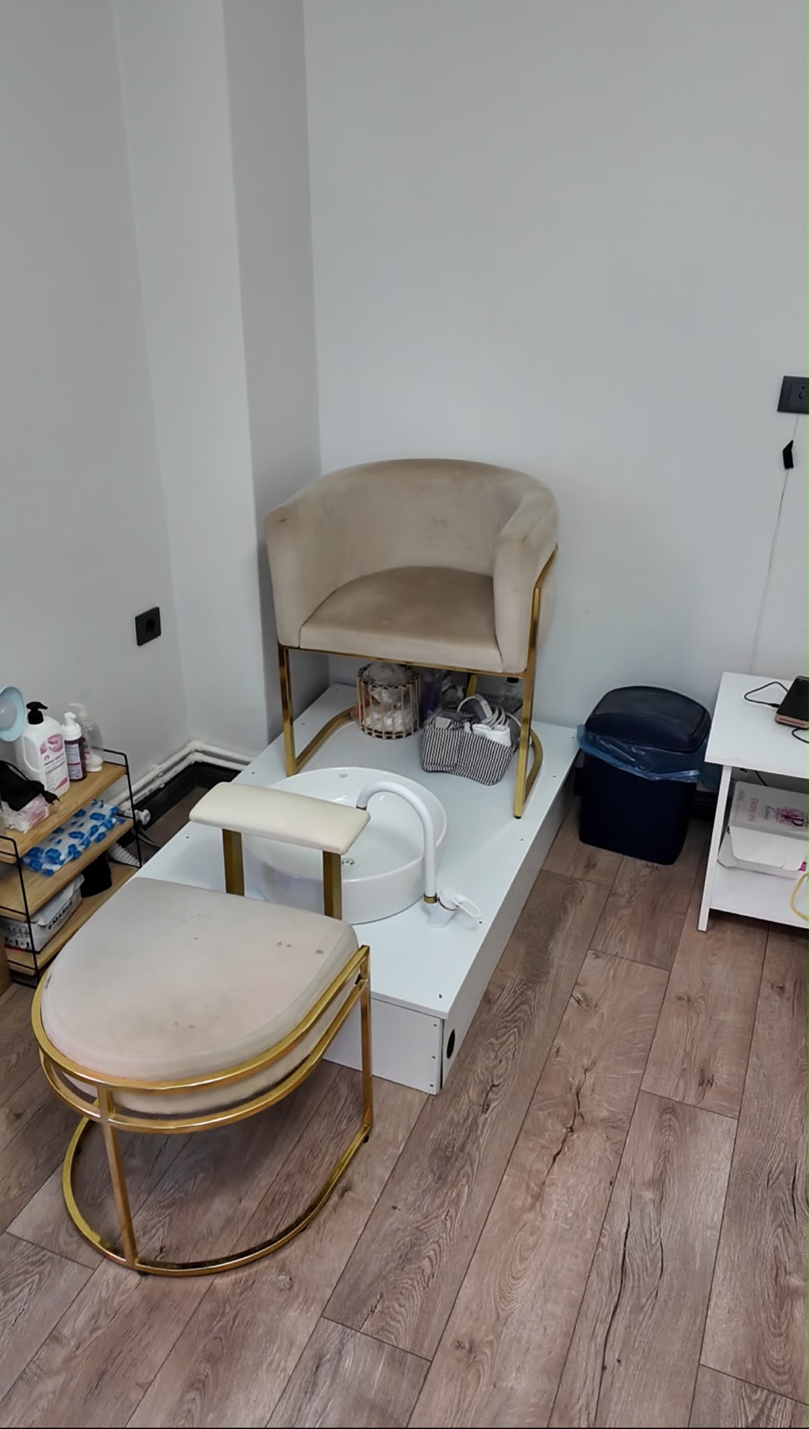 Merry Beauty Center pedikür bakım alanı